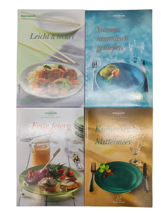 Feste feiern – Varoma himmlisch genießen – Kulinarisches Mittelmeer – Leicht & lecker - Thermomix Kochbuch 4 Bände - Bild 3