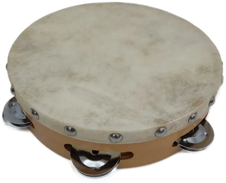 Gewa Tambourin Traditionell mit Schellen 8