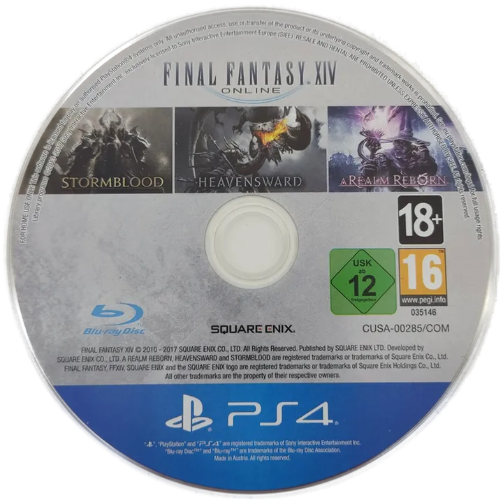 Spielesammlung PS4 Final Fantay - XIV und XV + Disgaea 5 - Bild 4