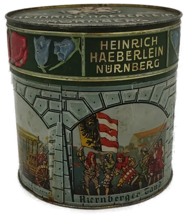 Heinrich Haeberlein Nürnber Lebkuchen Dose  - Bild 2