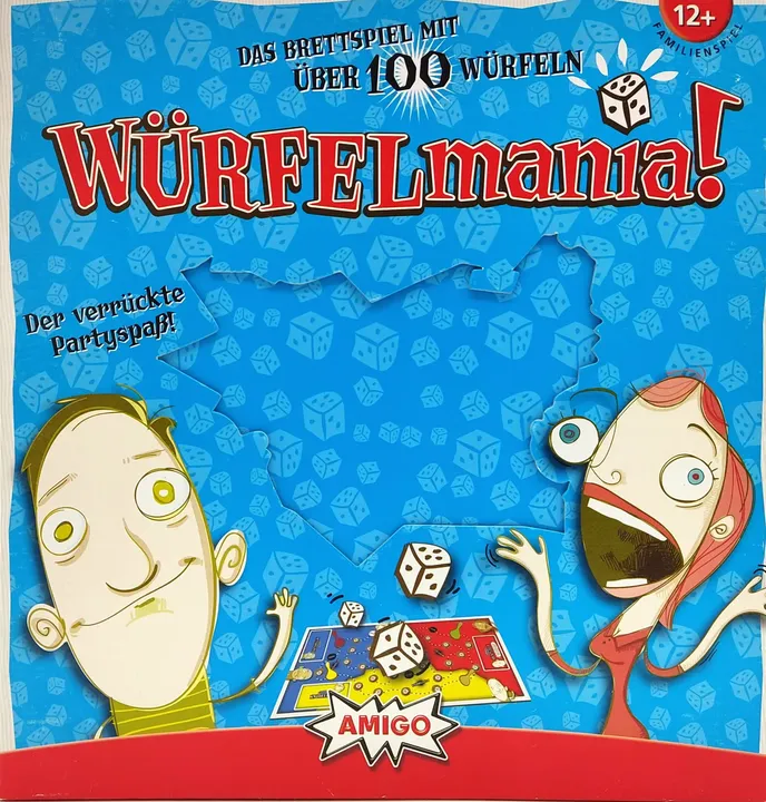 WÜRFELmania - Das Brettspiel mit über 100 Würfel - Gesellschaftsspiel - AMIGO - Bild 1