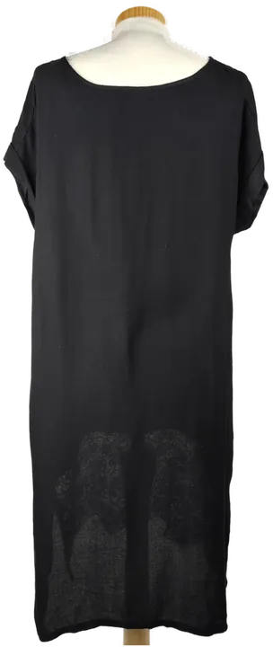 Damen Kleid kurzarm schwarz mit Spitzendetails - L/40 - Bild 2