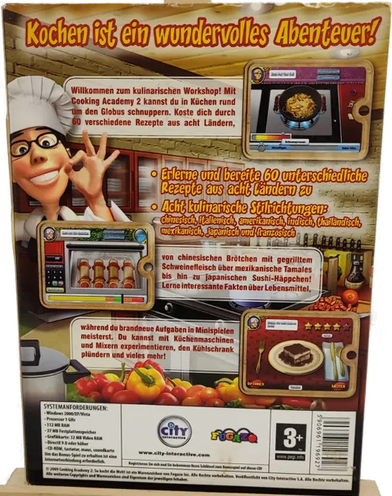 PC Game CD-ROM Cooking Academy 2 So kocht die Welt! - Bild 2