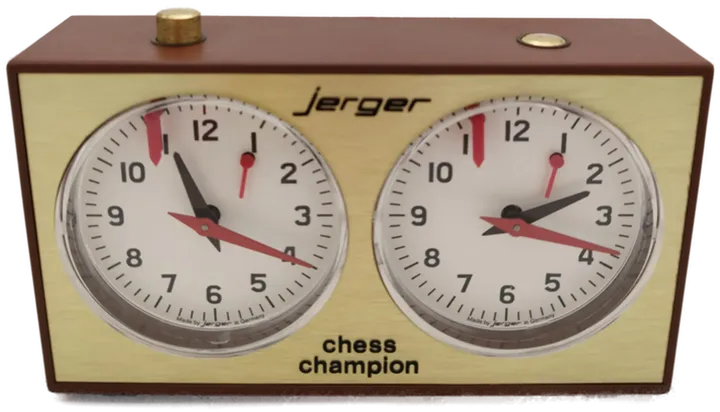 jerger chess champion - Schachuhr mit Federaufzug  - Bild 2