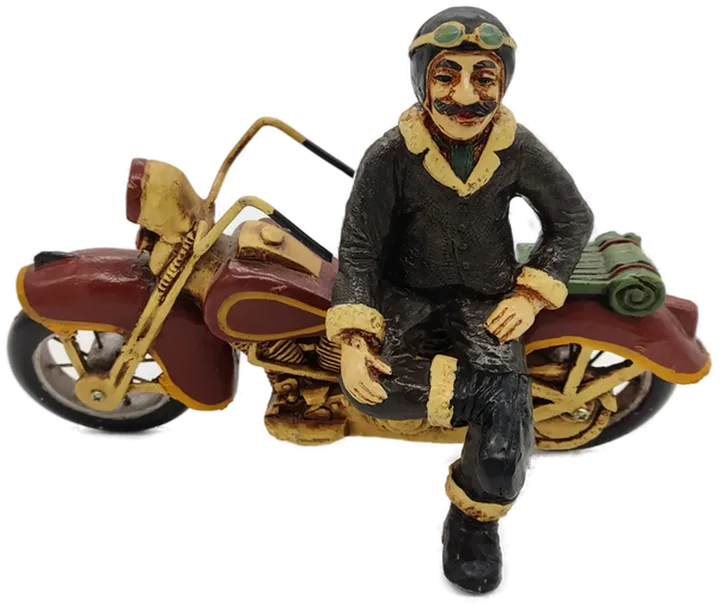 Deko-Modell Chopper / Biker / Motorrad - Bild 1