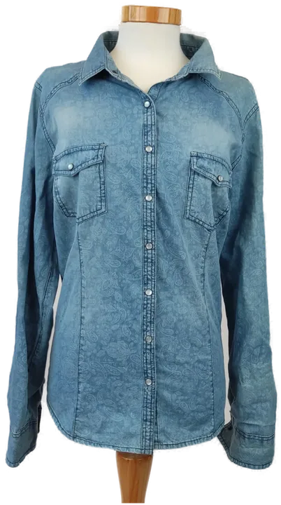  Yessica C&A Jeansbluse Damen blau - 44 - Bild 1