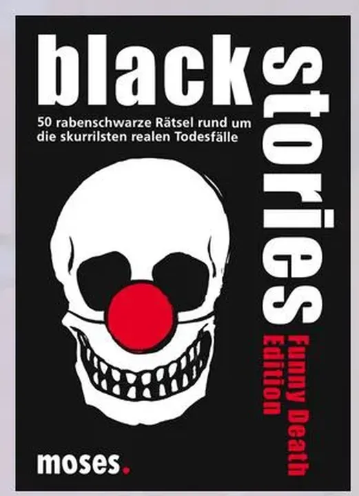 black stories - Funny Death Edition: Rätselspaß ab 12 Jahren - Bild 1