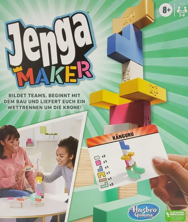 Jenga Maker - Gesellschaftsspiel - Hasbro - Bild 1