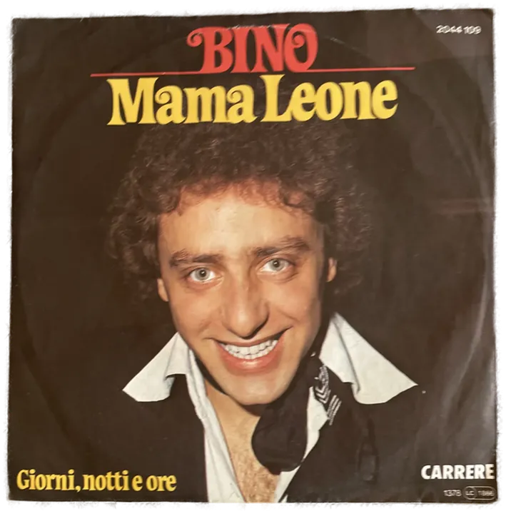 Singles Schallplatte - Bino Mama Leone,  - Bild 2