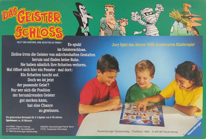 Das Geisterschloss - Kinderspiel - Ravensburger  - Bild 2