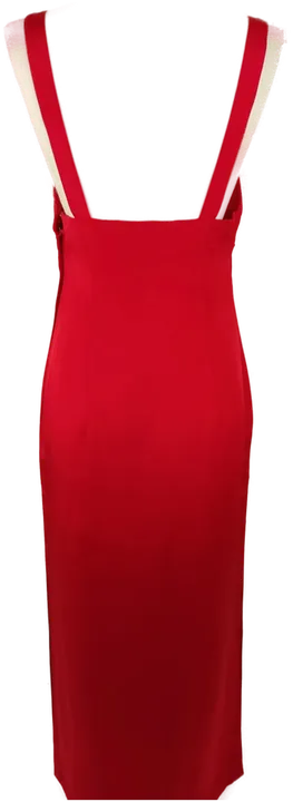 Rotes langes Abendkleid mit 2 Schlitzen -  - Bild 2