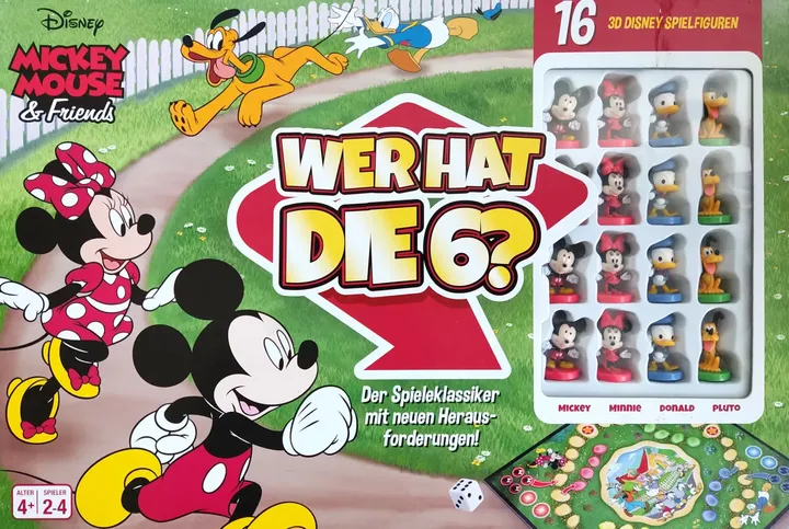 Wer hat die 6? - Mickey Mouse & Friends, Disney  - Bild 1