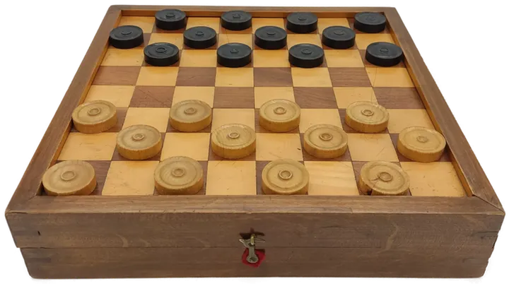  Schach, Backgammon, Mühle, Dame Spielebox aus Holz  - Bild 2