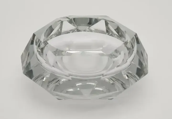 Kristall Aschenbecher transparent - Bild 1