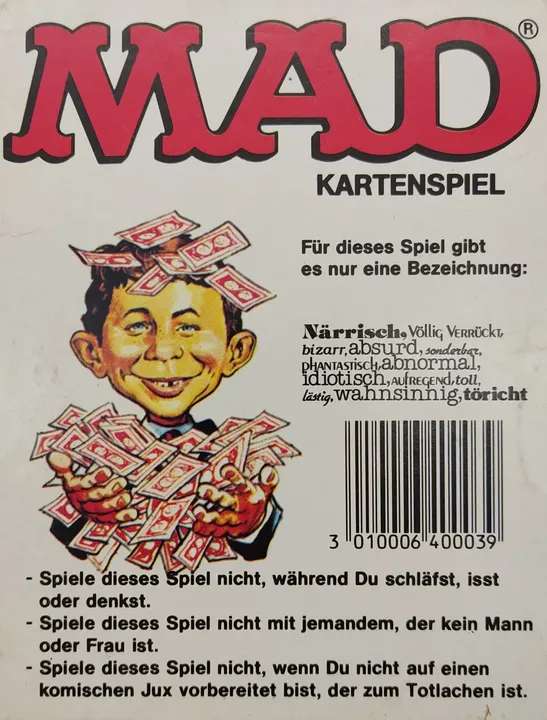 MAD - Kartenspiel - Parker - Bild 2