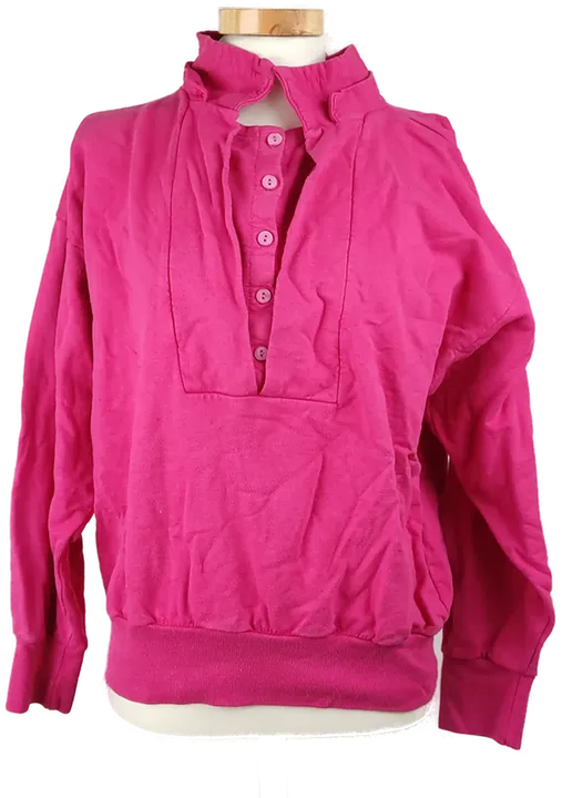 LIVIA Damen Vintage Pullover pink - S  - Bild 1