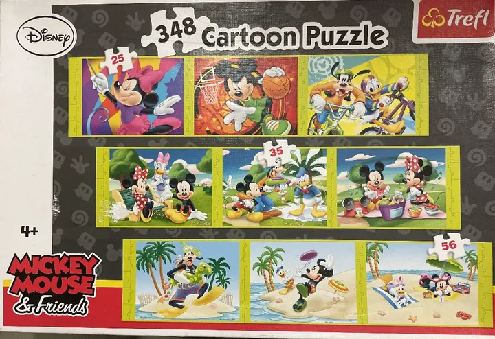 Trefl - Disney - 9 Puzzles - 348 Teile - Bild 1