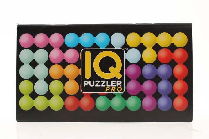 IQ Puzzler Pro – SmartGames – 120 Rätsel – 2D & 3D Logikspiel – Denkspiel mit bunten Kugeln – Komplett - Bild 1
