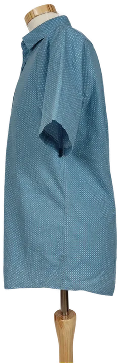 Venti Herren Hemd Blau Gepunktet - S/46 - Bild 2