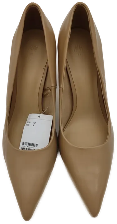 Neue H&M Damenpumps Gr. 42 in Nude-Beige - Bild 1