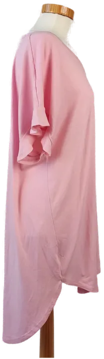 Damen Longshirt rosa - Gr. 4XL - Bild 2