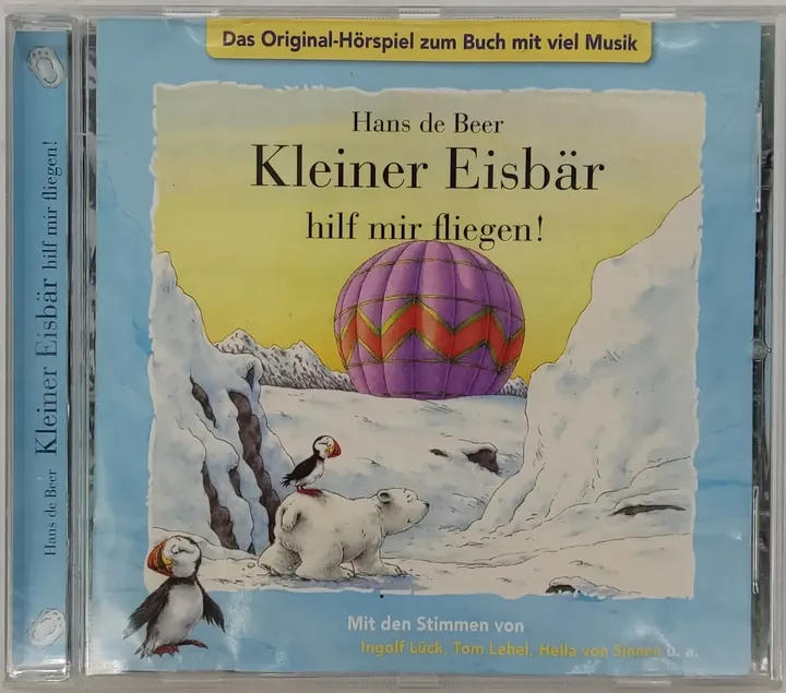 CD Hans de Beer - Kleiner Eisbär hilf mir fliegen!, Hörspiel - Bild 2