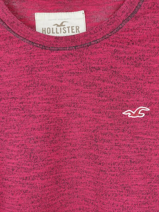 Hollister Herren Shirt Langarm rot - S/46 - Bild 3