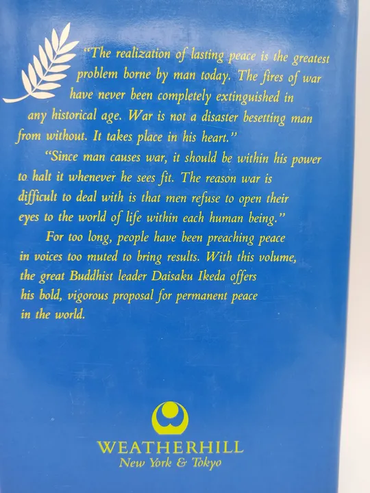 A Lasting Peace. Collected Addresses of Daisaku Ikeda - Daisaku Ikeda - Bild 2