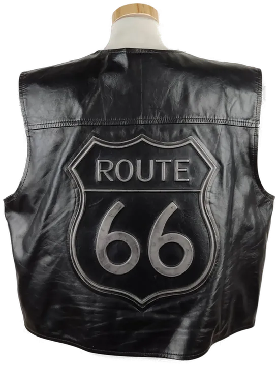 Route 66 - Motorrad Lederweste  Gr. XXL - Bild 3