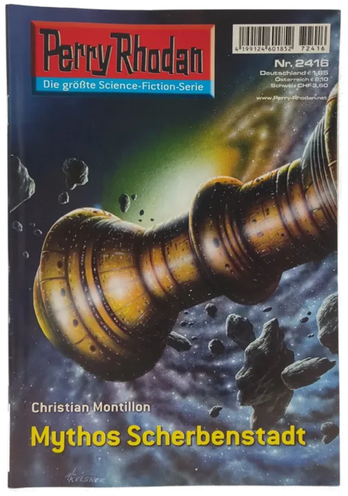 Romanheft Perry Rhodan Mythos Scherbenstadt Erstauflage Nr.2416 - Bild 1