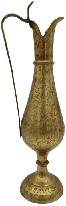 Messing Vase Höhe. 41 cm  - Bild 3