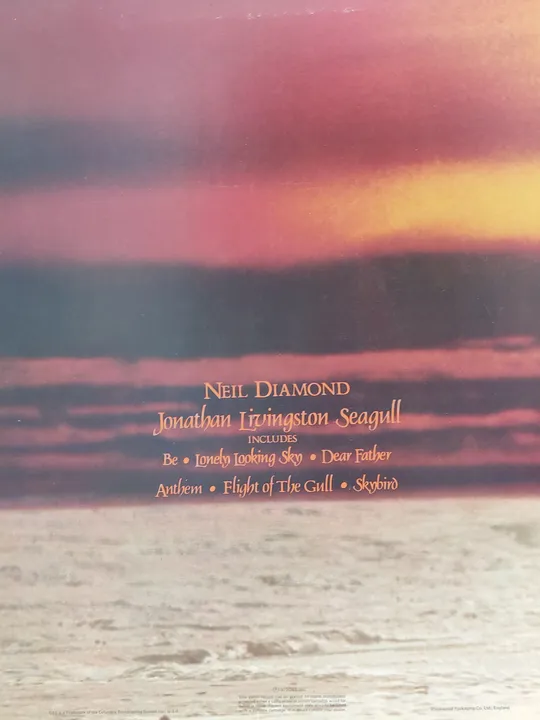 Neil Diamond Jonathan Livingston Seagull LP  - Bild 4