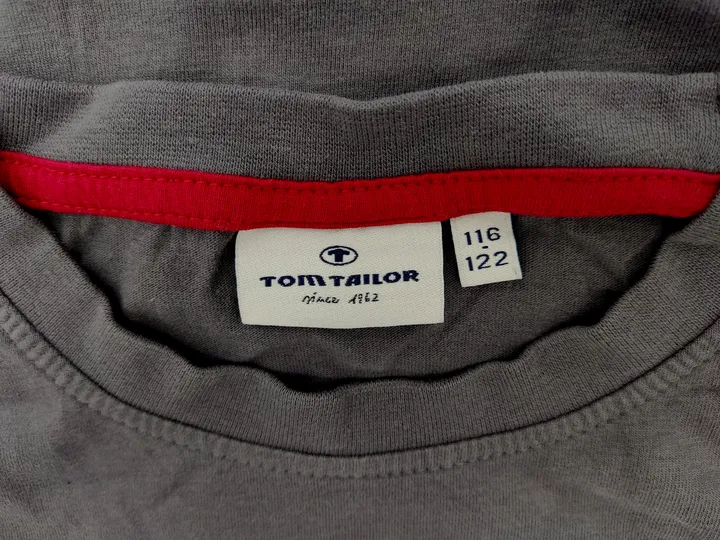 Tom Tailor Kinder Shirt grau Gr.116/122 - Bild 4
