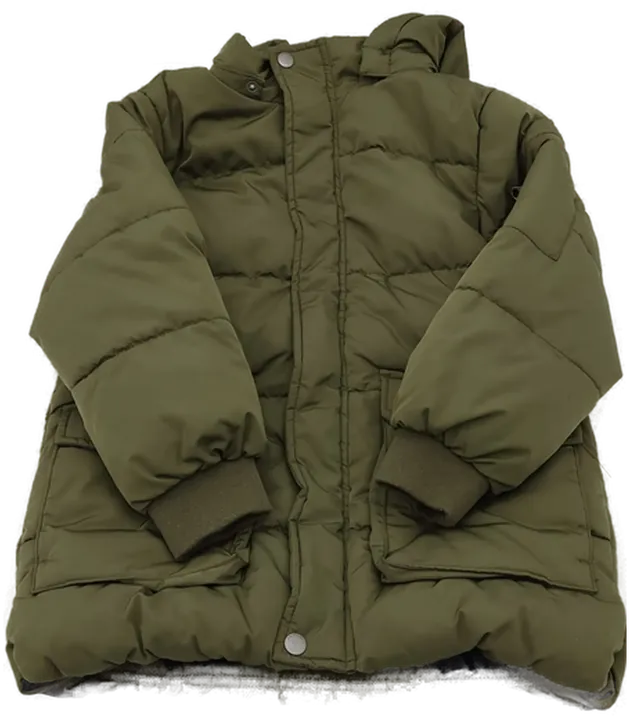 Name It Kinder Steppjacke oliv Gr. 128 - Bild 1