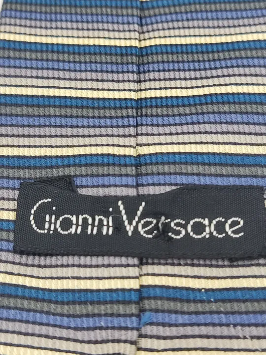 Versace Herren Krawatten Set (2 Stück) mehrfarbig Vintage - Bild 2