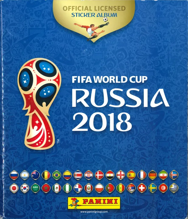 Panini WM 2018 Russland Sammelalbum komplett - Bild 2