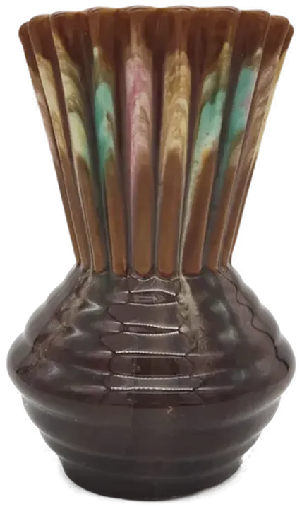 Dekorative Keramik Vase mehrfarbig - Bild 1