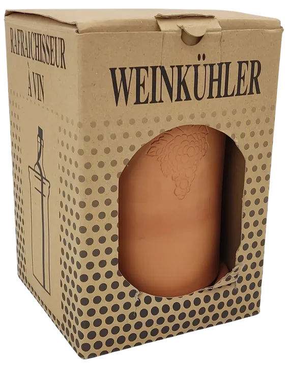 Weinkühler aus Ton - Höhe ca. 19,5 cm  - Bild 1