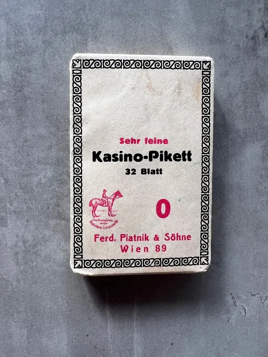 Piatnik Kasino-Pikett Karten - Neu & hochwertig - Bild 1