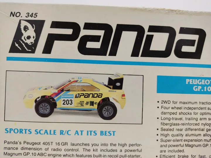 Panda Peugot 405T Modell mit Verbrennermotor Maßstab 1/10 - Bild 2