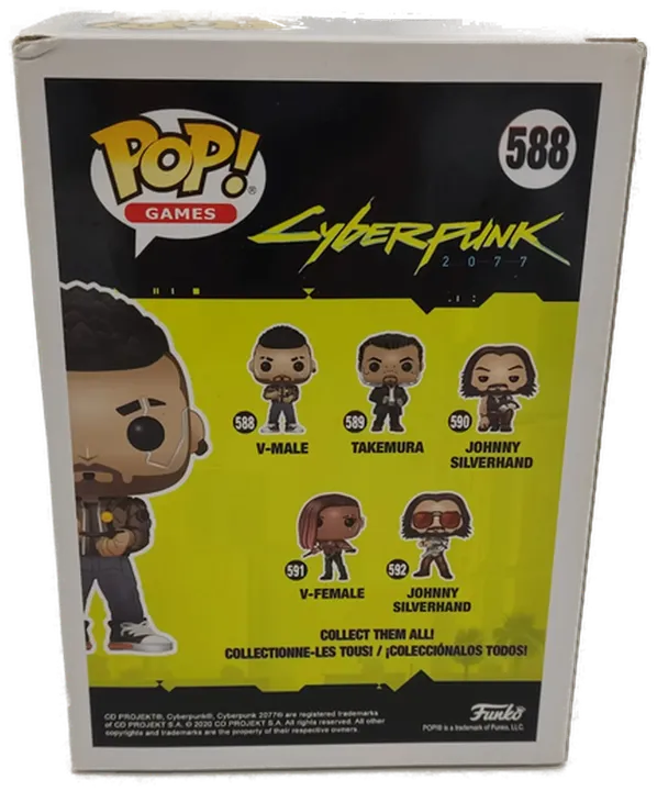 Funko Pop! Games: Cyberpunk 2077 - V-Male - Bild 3