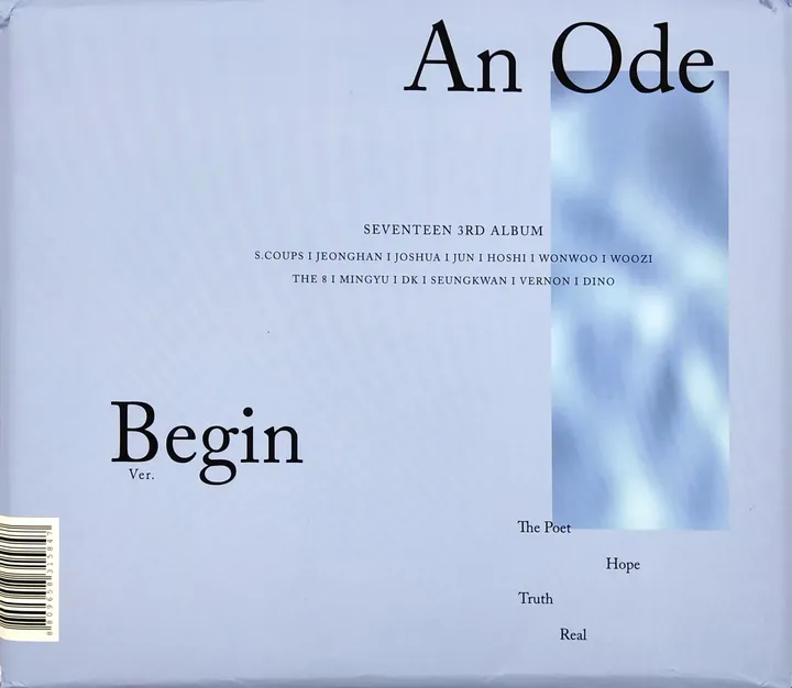 K-Pop - SEVENTEEN - Seventeen 3rd Album - An Ode - Version. Begin - Fotobuch - Audio CD und Fotobooklet Jun - Bild 2