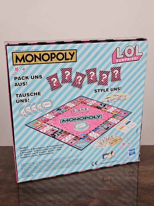 Monopoly L.O.L Surprise! - Gesellschaftsspiel - Hasbro  - Bild 2