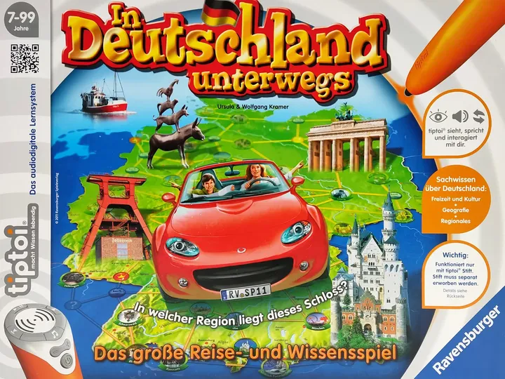 tiptoi® - In Deutschland unterwegs - Lernspiel - Ravensburger  - Bild 1