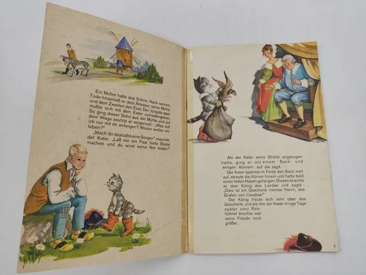 Märchen 4 Stück Vintage-Hefte mit Illustrationen von J. Lagarde aus Belgien 70/80 Jahre - Bild 7