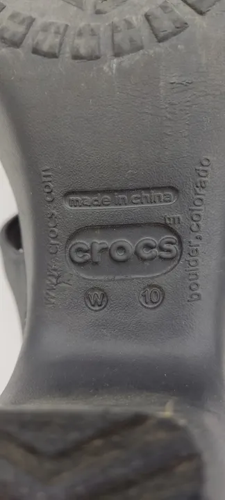 CROCS Damen Sandale schwarz Gr. 10 - Bild 6