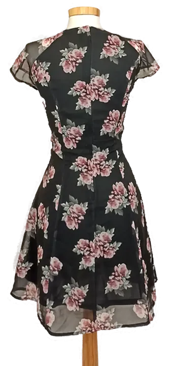 H&M Divided Minikleid geblümt Gr. 38 - Bild 2