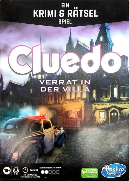 CLUEDO - Verrat in der Villa - Ein Krimi & Rätsel Spiel - Hasbro Gaming - Bild 1