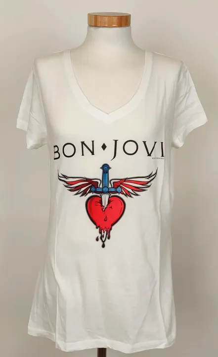 Pimatee Damen Shirt Bon Jovi Gr. XL - Bild 1