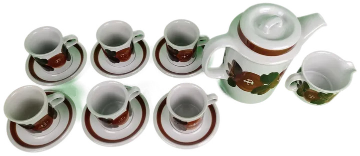 14-teiliges Vintage-Kaffeeservice der Marke Arabia Finnland - Bild 2